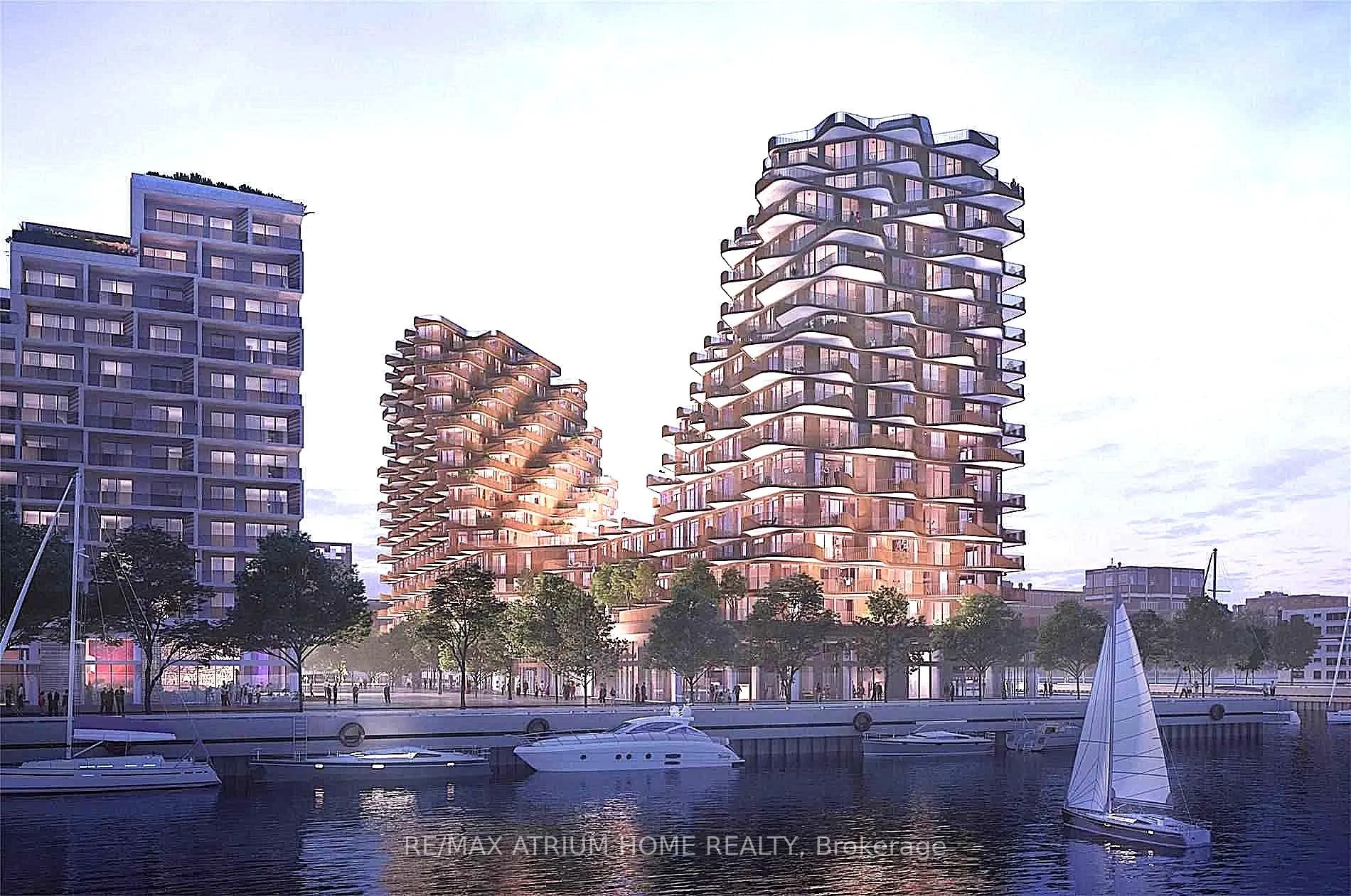Front of Unit 420, 155 Merchants' Wharf