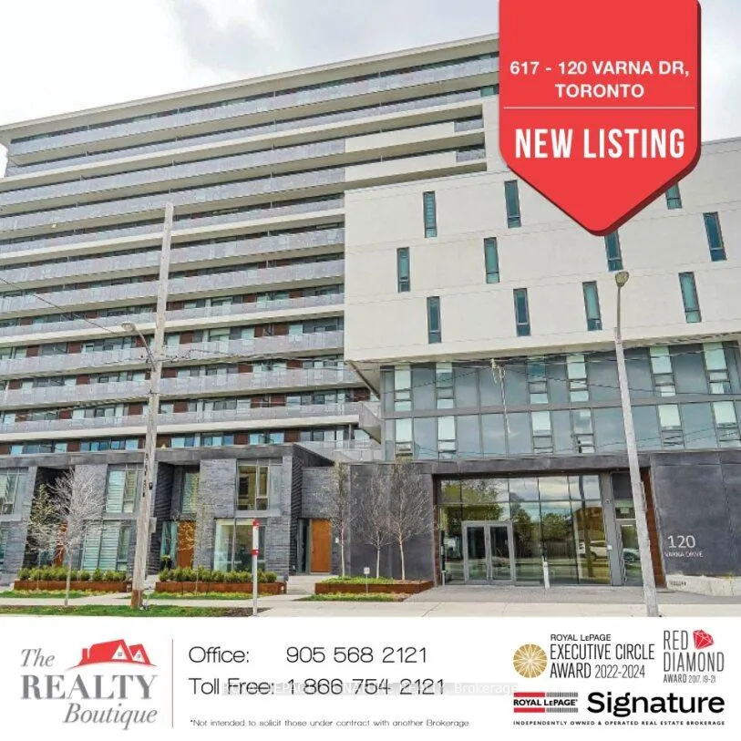 Photo 13 of Unit 617, 120 Varna Drive, Toronto, Englemount-Lawrence — HOMEH