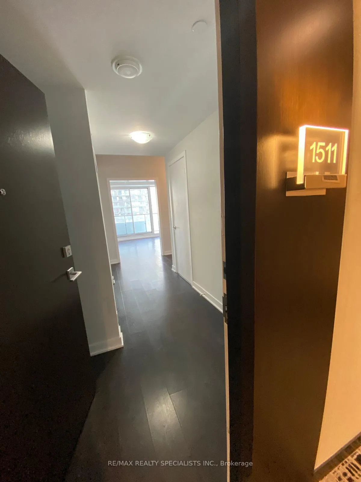Front of Unit 1511, 2221 yonge Street