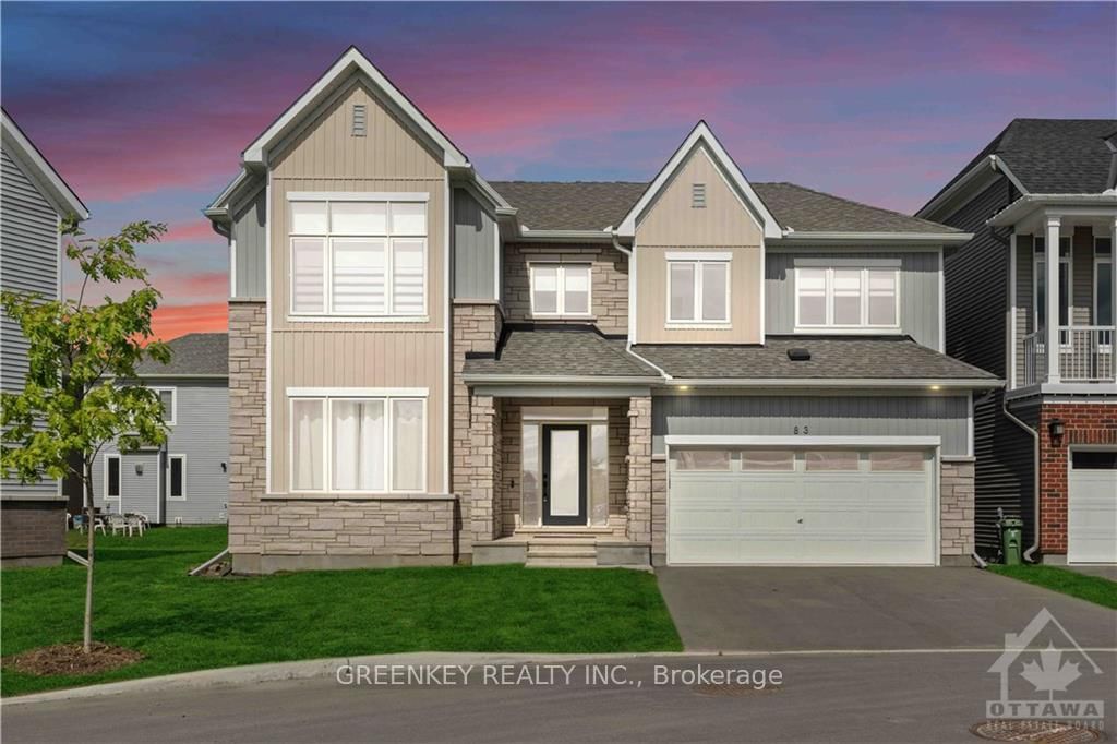 Photo 1 of 83 MONTOLOGY Way, Ottawa, Barrhaven - Half Moon Bay — HOMEH