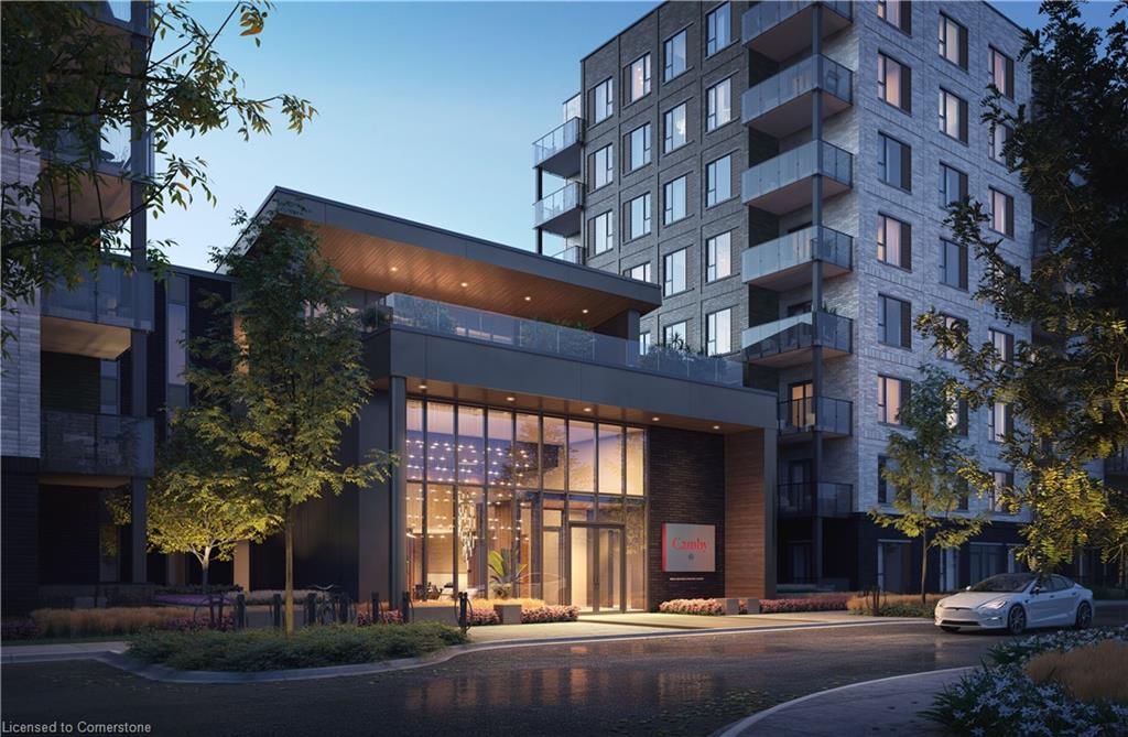 Front of Unit 413, 140 Hollywood Court