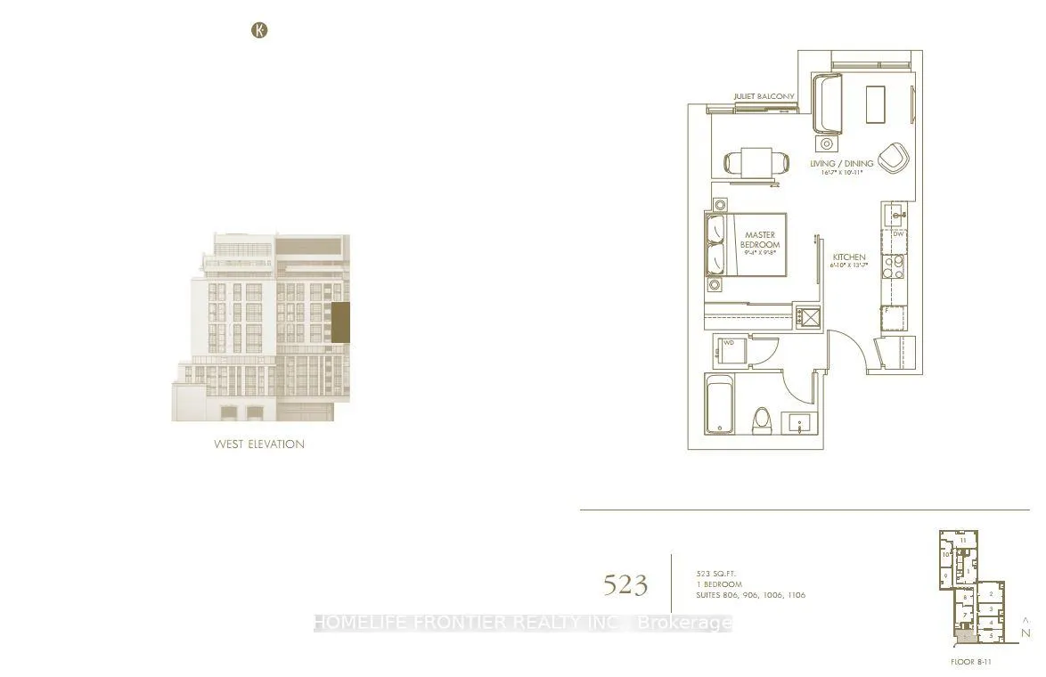 Photo 16 of Unit 706, 501 Adelaide Street W, Toronto, Waterfront Communities — HOMEH