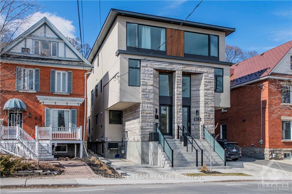 Front of Unit B, 13 Fifth Avenue