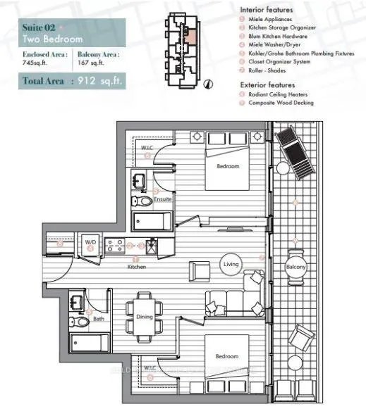 Photo 2 of Unit 2802, 38 Widmer Street, Toronto, Waterfront Communities — HOMEH