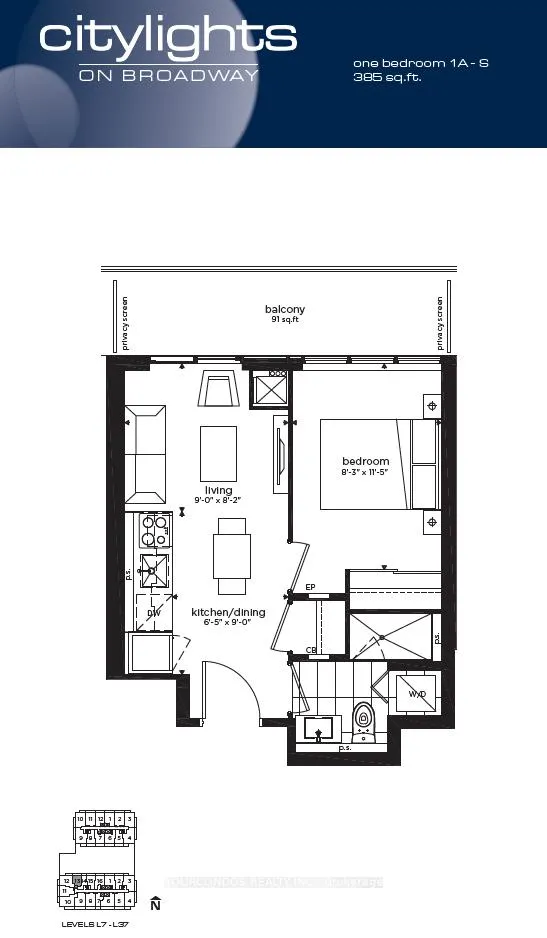 Photo 12 of Unit 813, 195 Redpath Avenue, Toronto, Mount Pleasant West — HOMEH