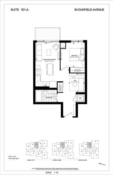 Photo 20 of Unit 515, 50 Dunfield Avenue, Toronto, Mount Pleasant East — HOMEH