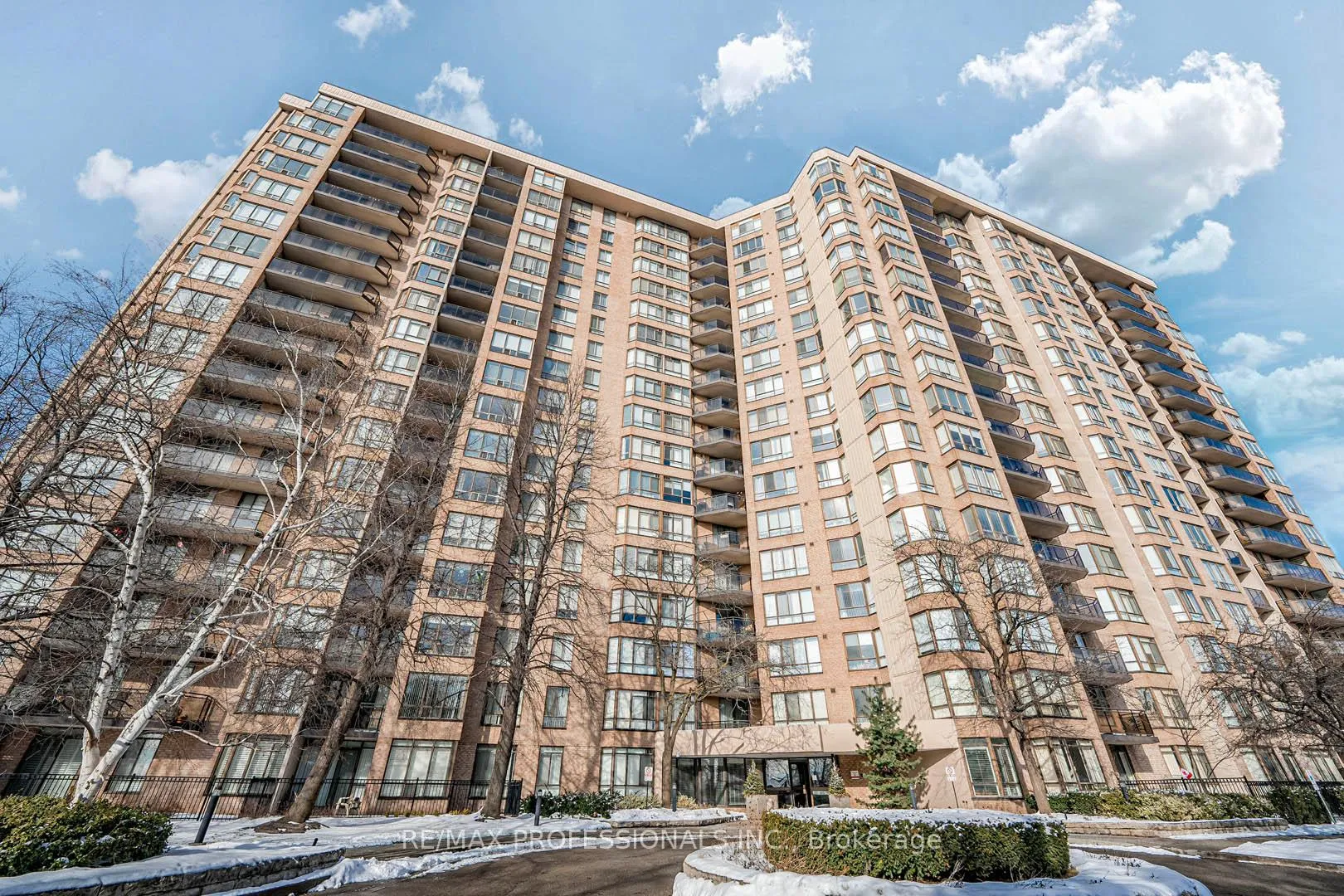 Front of Unit 1408, 20 Cherrytree Drive