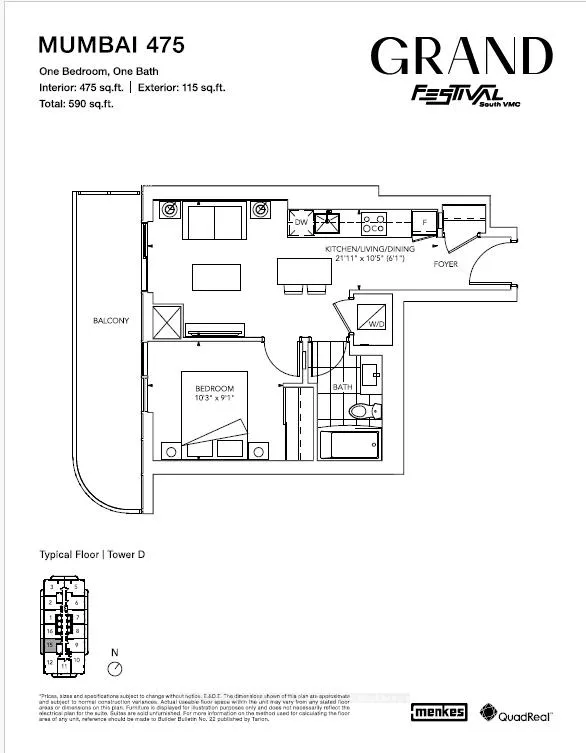 Photo 14 of Unit 915, 28 Interchange Way, Vaughan, Vaughan Corporate Centre — HOMEH