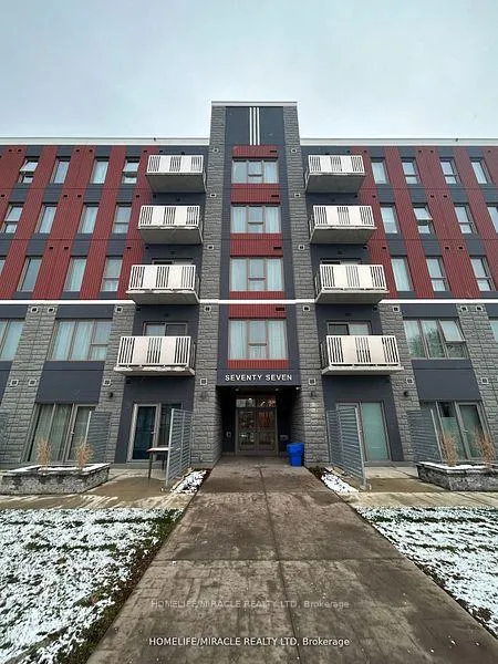Front of Unit 206, 77 Leland Street
