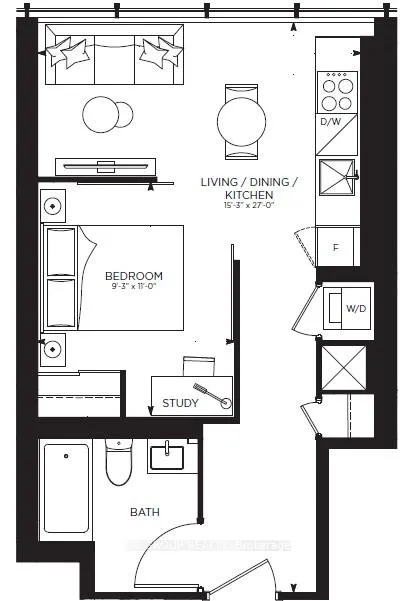 Photo 2 of Unit 2205, 8 Wellesley Street W, Toronto, Bay Street Corridor — HOMEH
