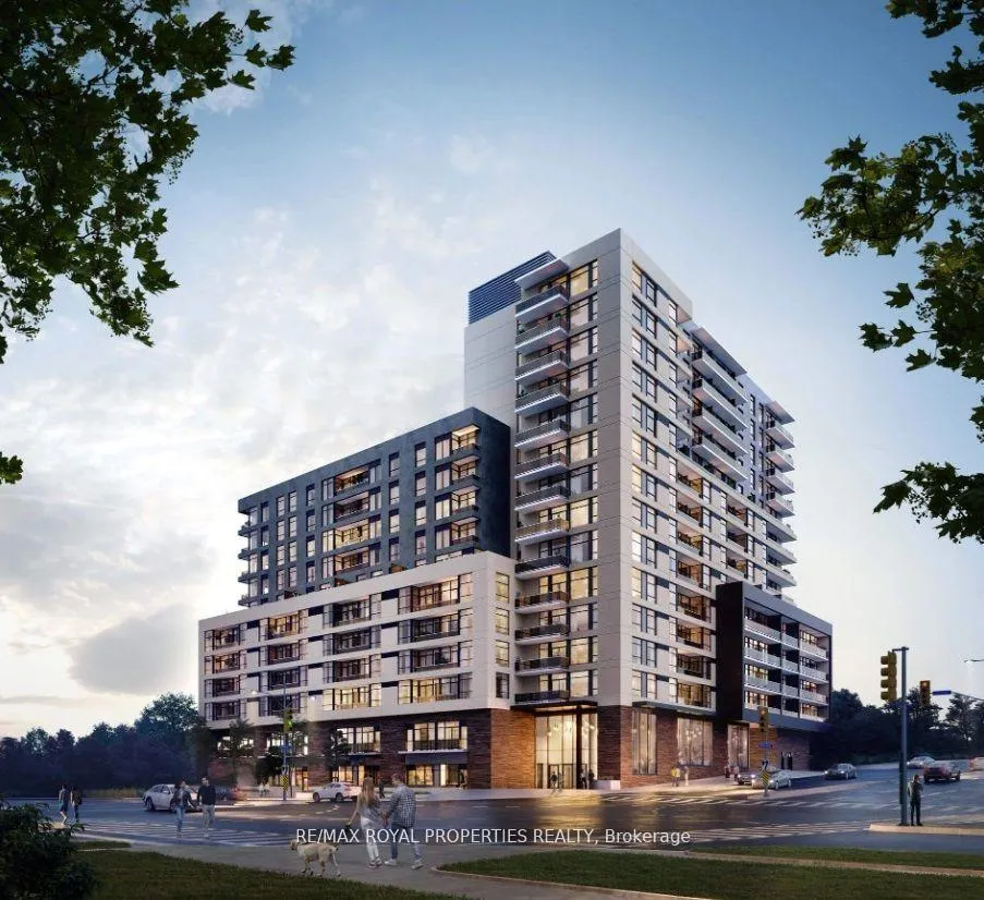 Front of Unit 504, 1350 Ellesmere Road
