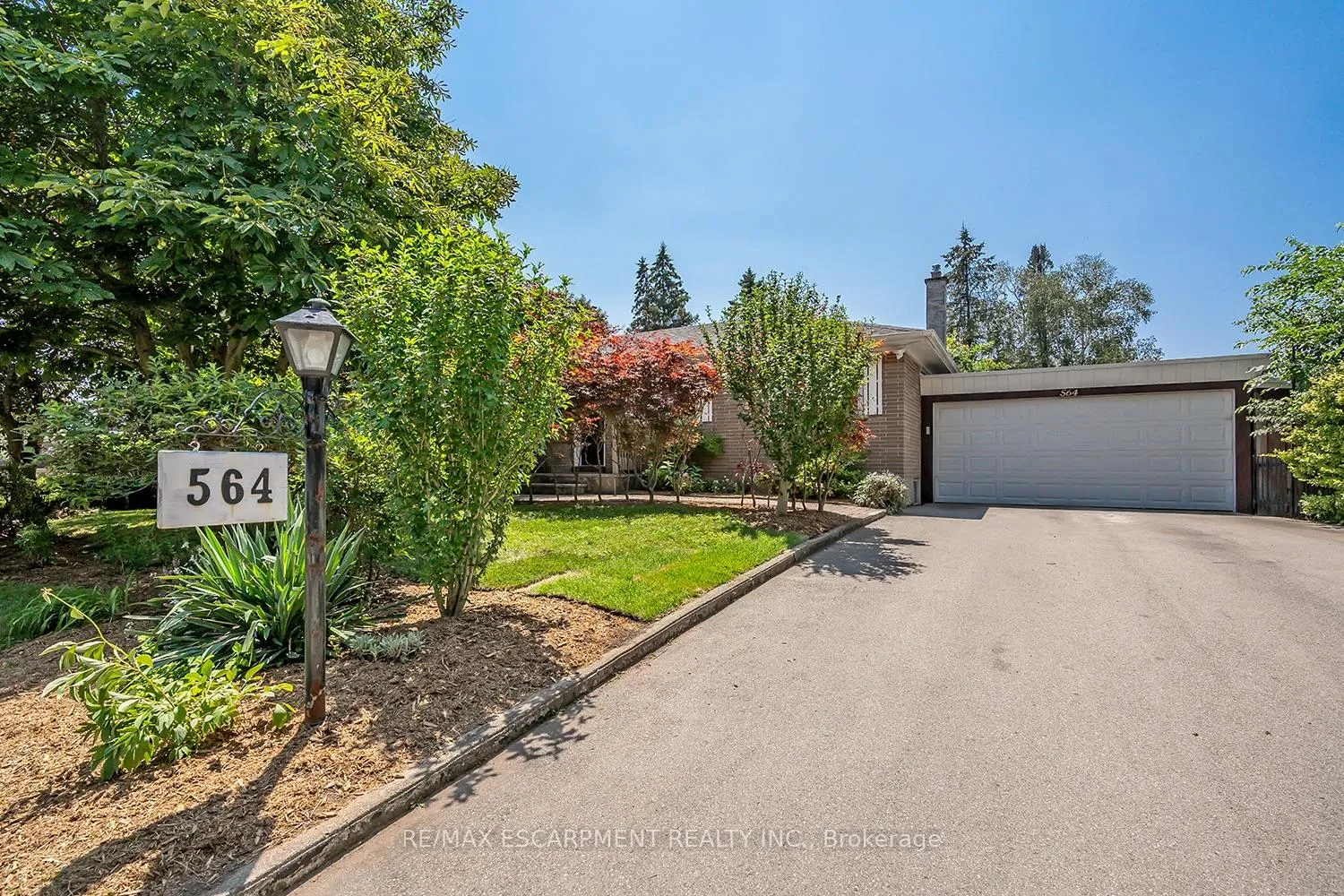 Front of 564 Maplehill Drive