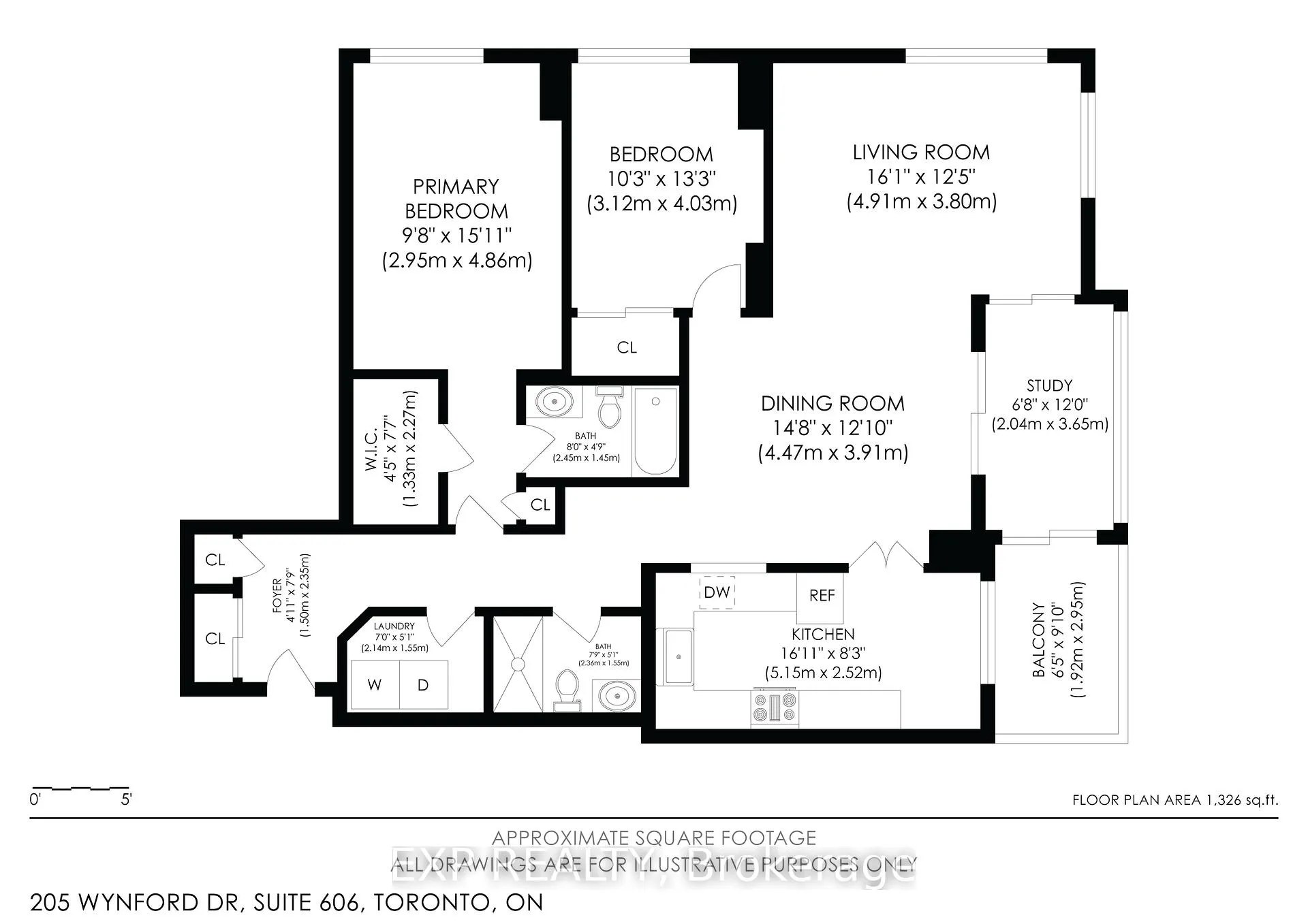 Photo 42 of Unit 606, 205 Wynford Drive, Toronto, Flemingdon Park — HOMEH