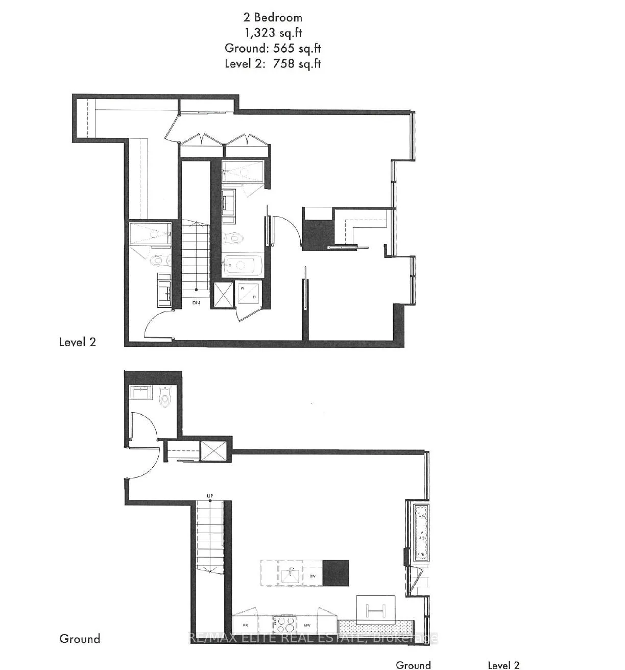 Front of Unit TH10, 55 Charles Street E