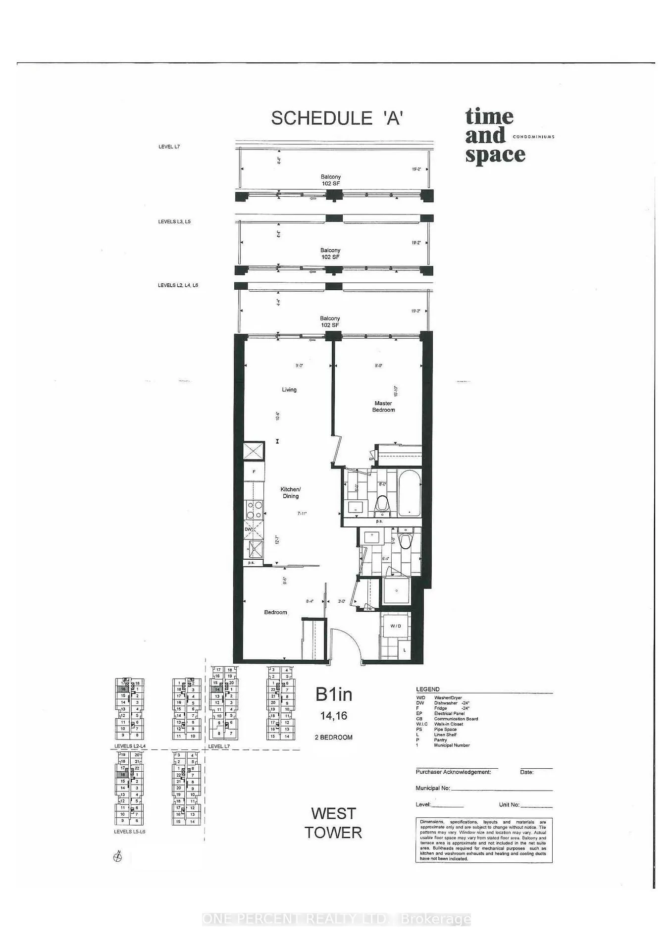 Front of Unit 471, 121 Lower Sherbourne Street E
