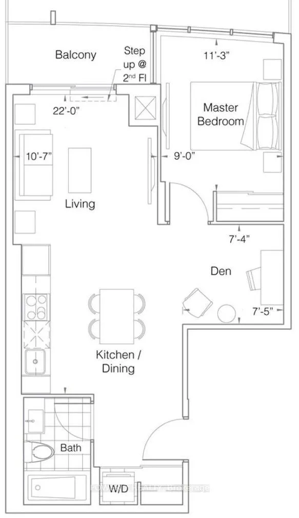 Photo 9 of Unit B1601, 50 Upper Mall Way, Vaughan, Brownridge — HOMEH