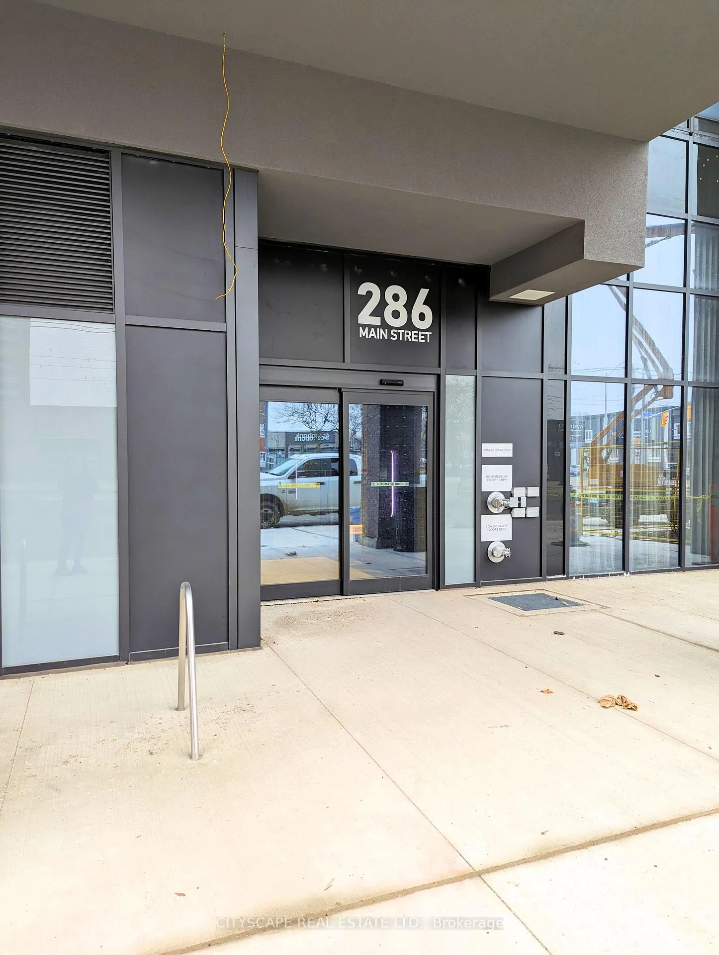 Front of Unit 1705, 286 Main Street