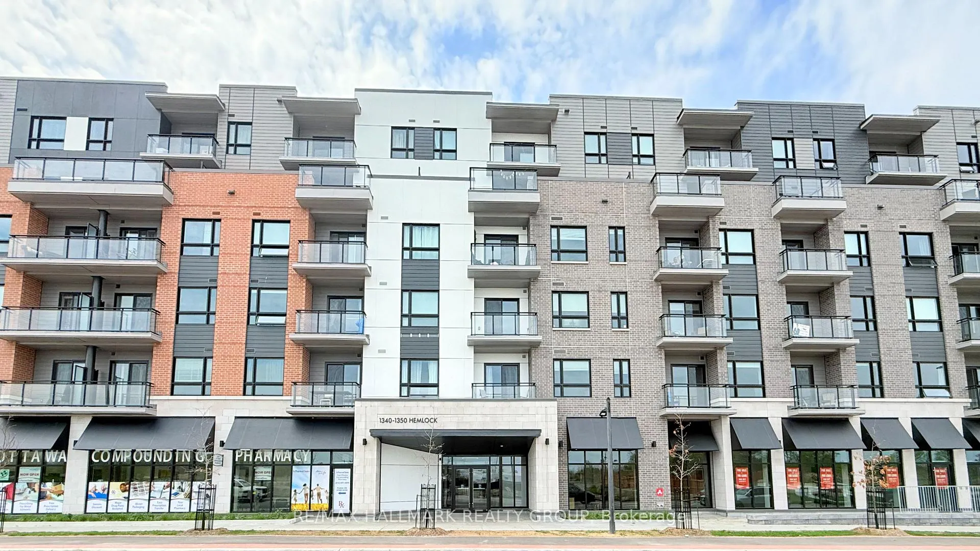 Front of Unit 205, 1350 Hemlock Road