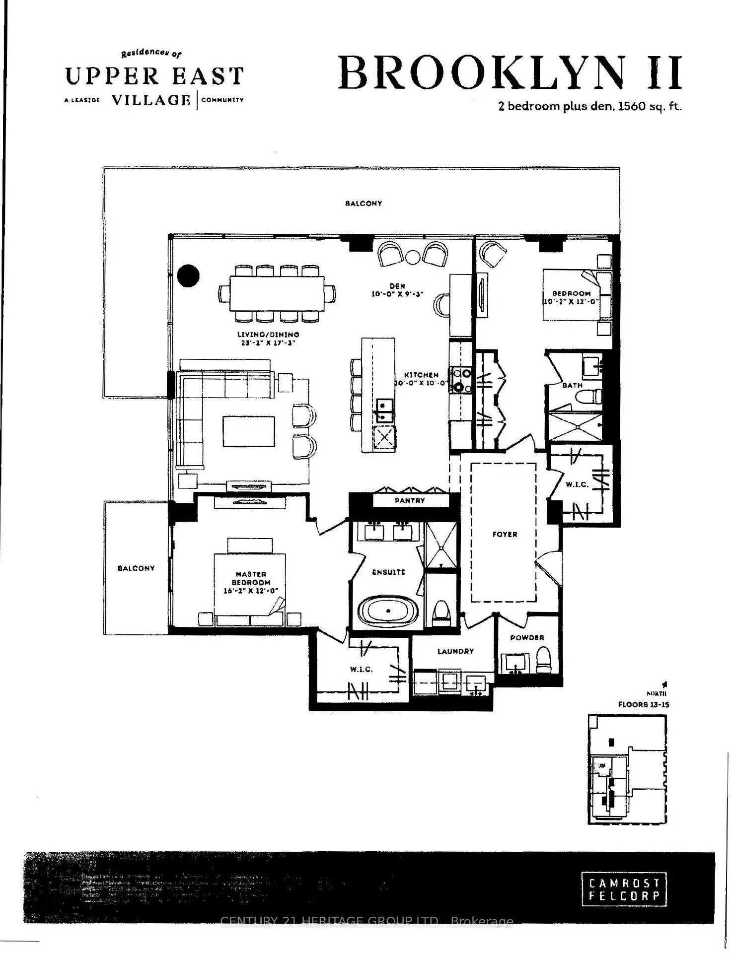 Photo 33 of Unit 1504, 33 Frederick Todd Way, Toronto, Thorncliffe Park — HOMEH