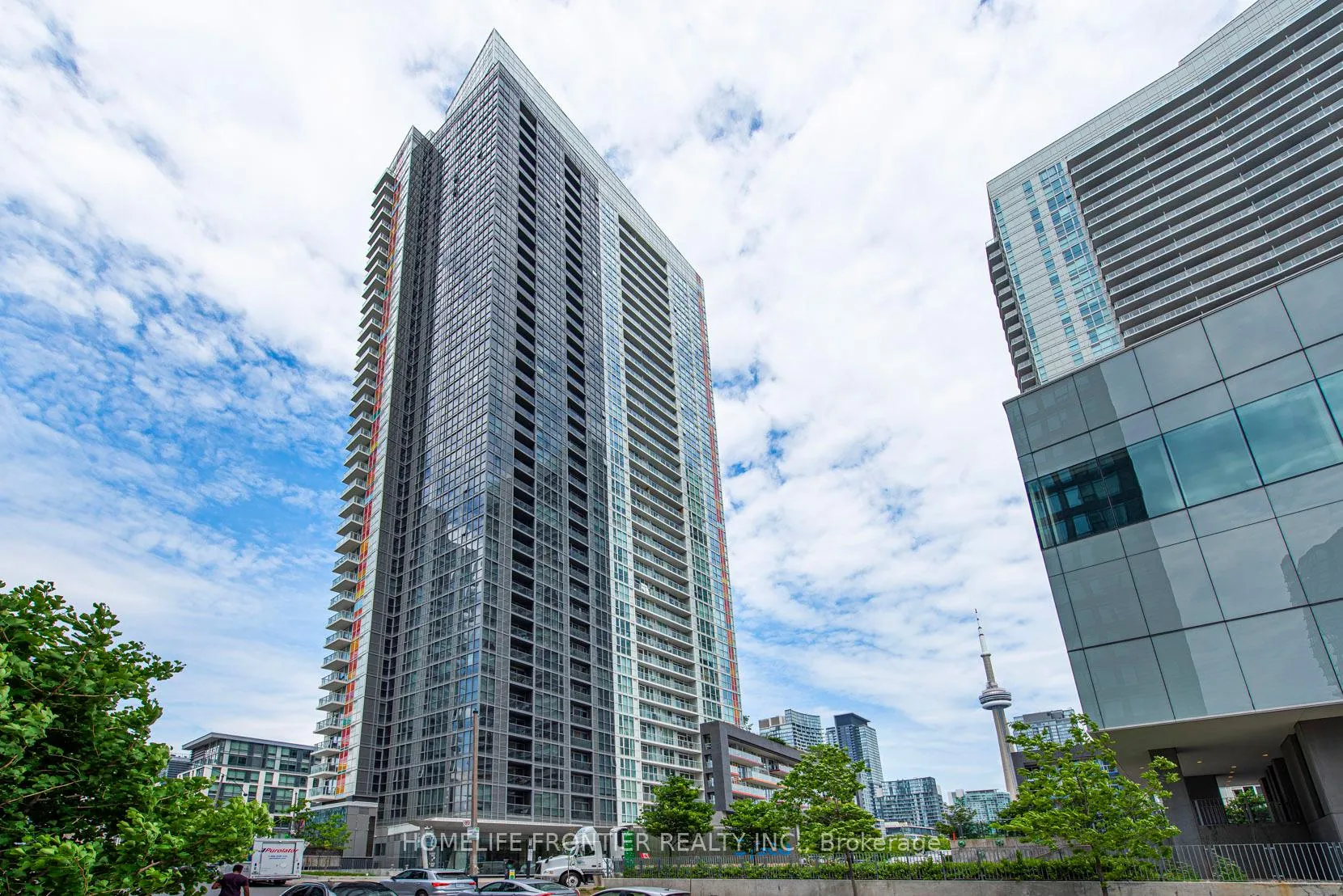 Front of Unit 2509, 85 Queens Wharf Road