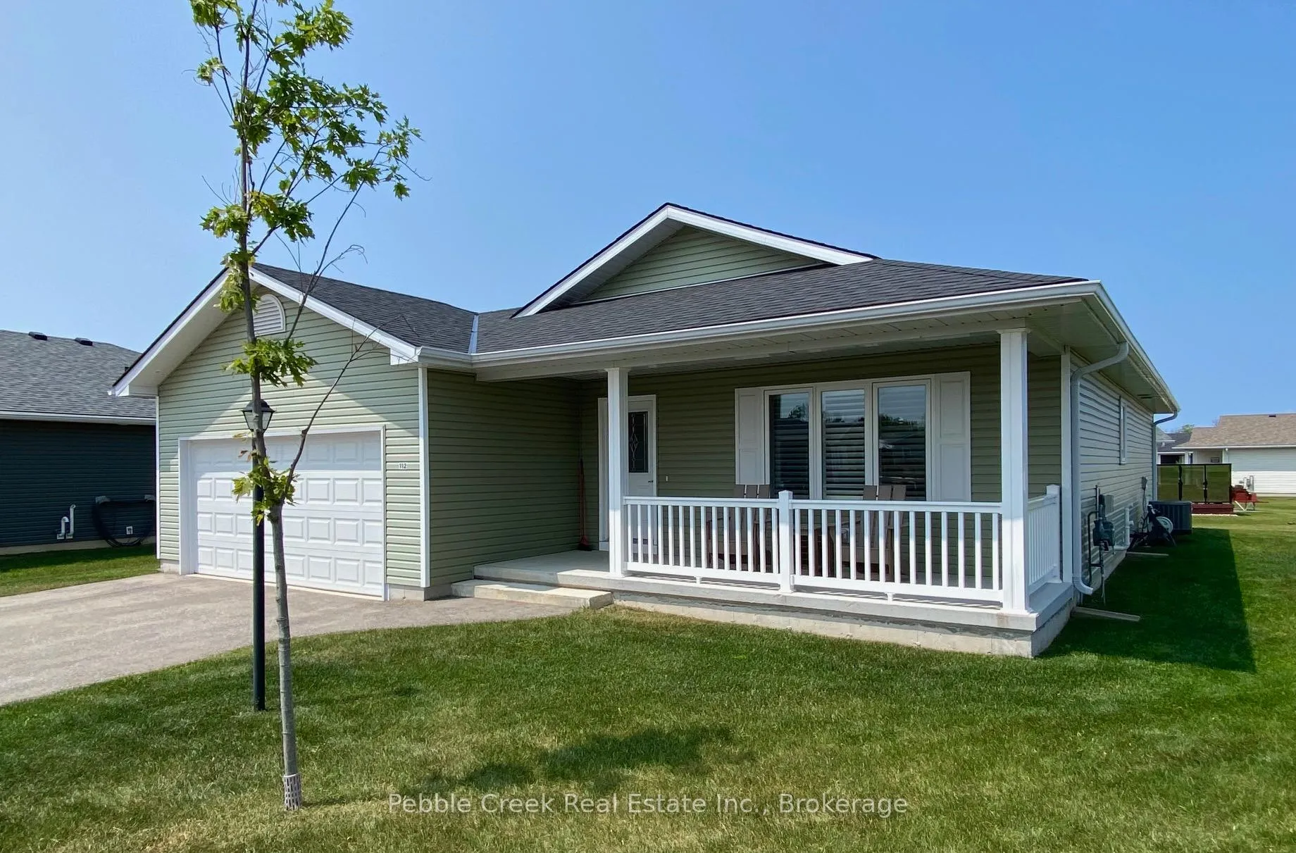 Front of 112 Huron Heights Drive