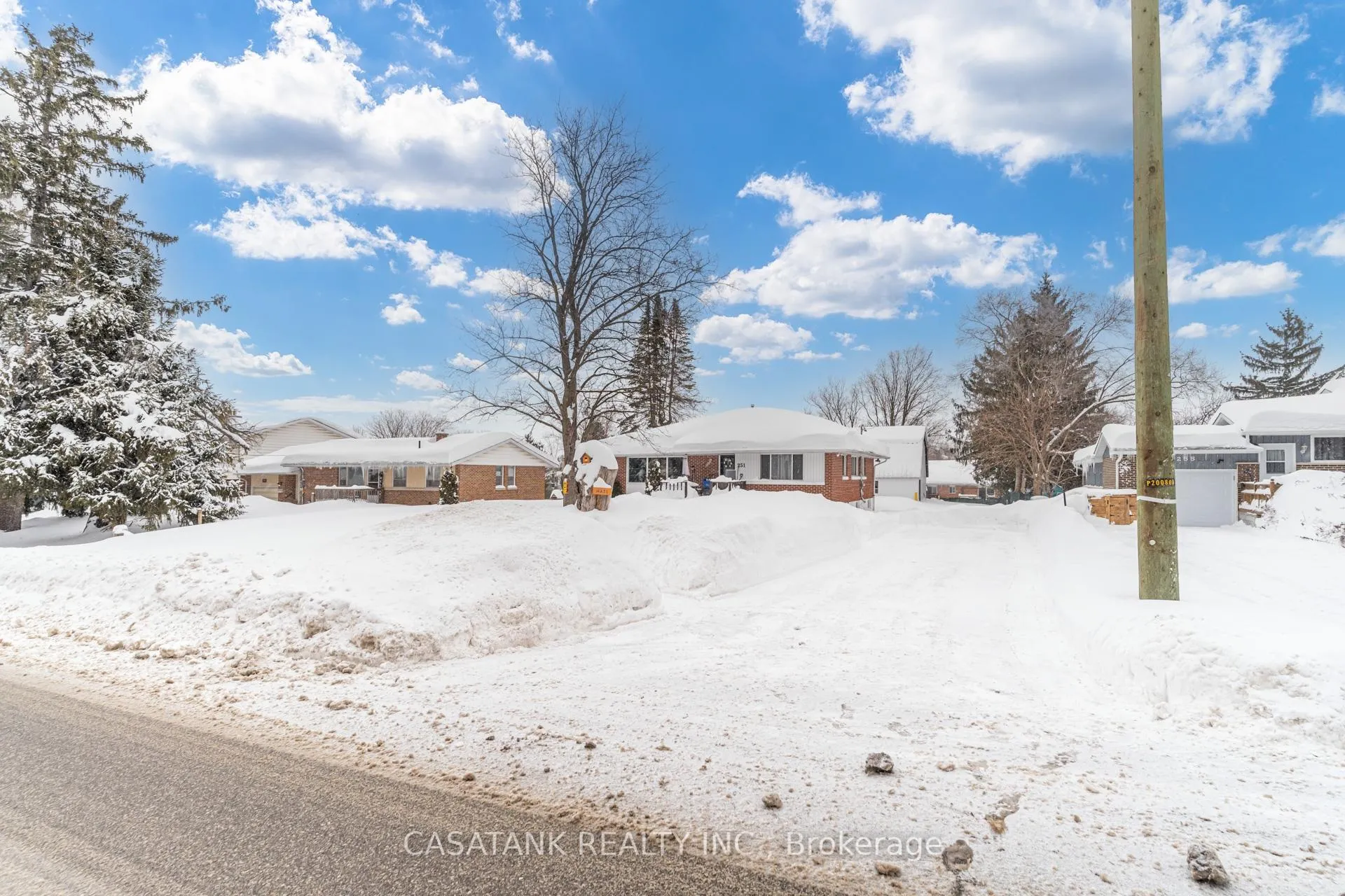 Front of 251 Huronia Road