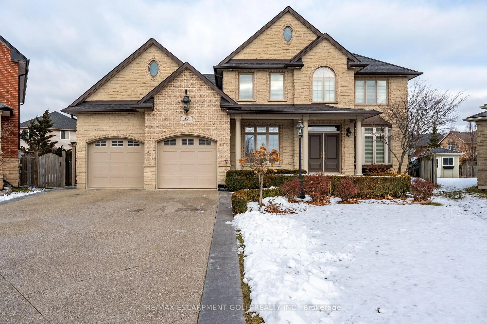 Front of 35 Chiara Drive