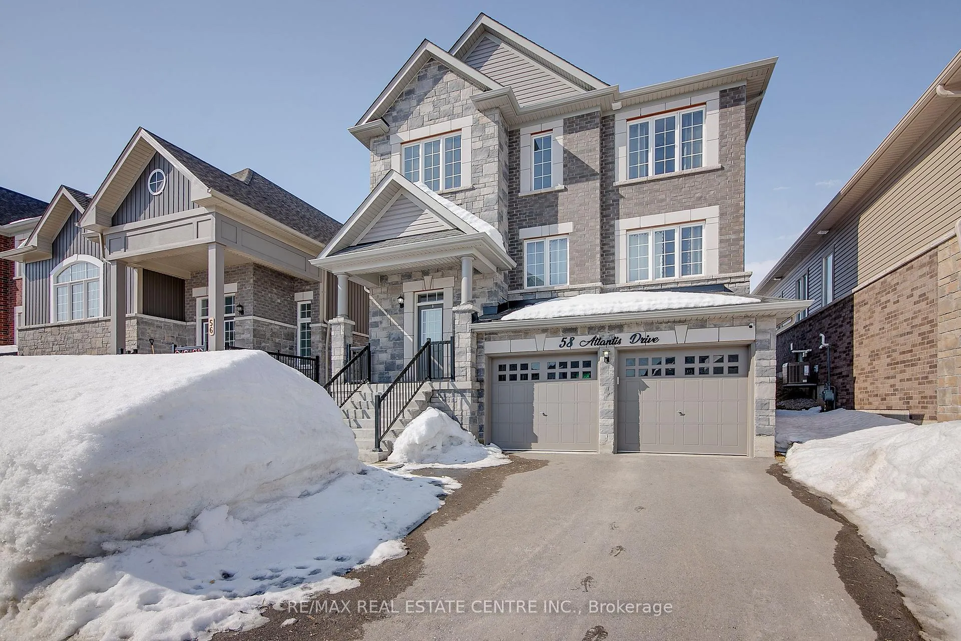 Front of 58 Atlantis Drive