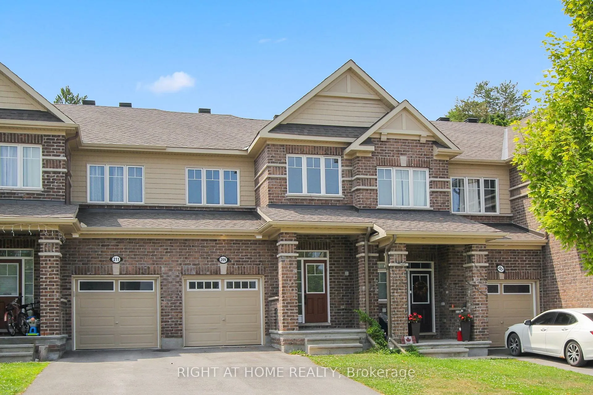 Front of 209 Hartsmere Drive