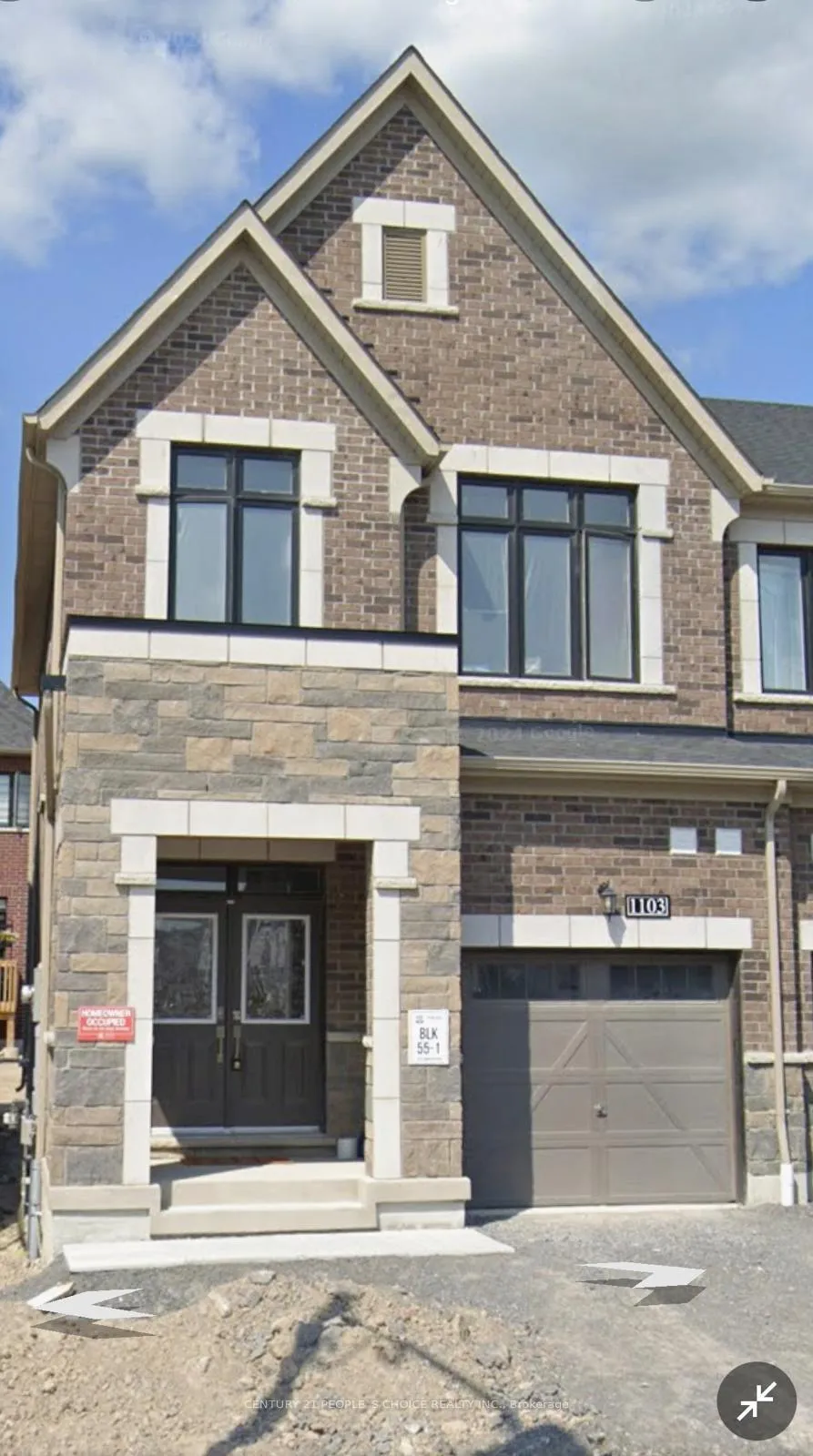 Front of 1103 Thompson Drive