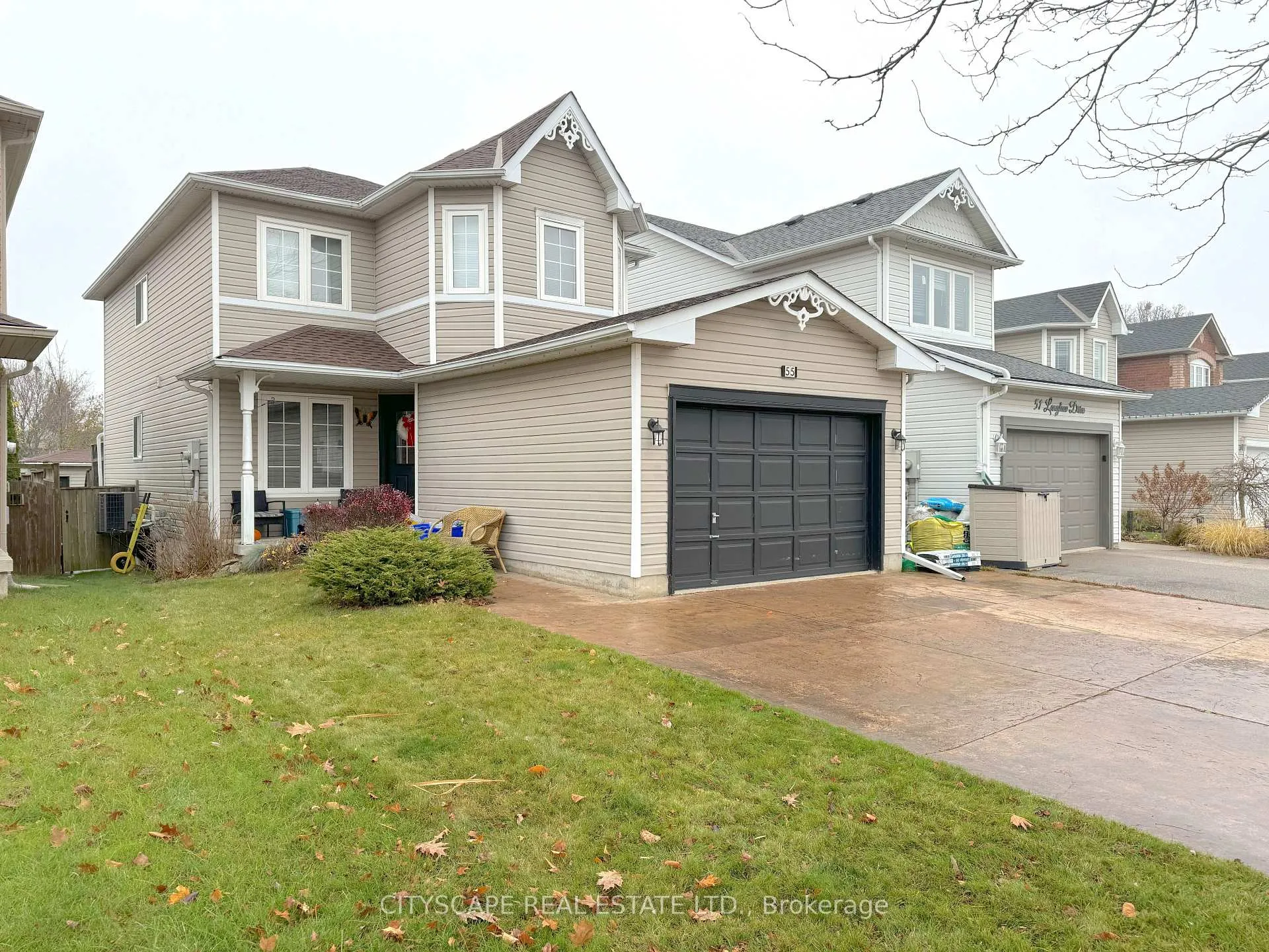 Front of 55 Langlaw Drive