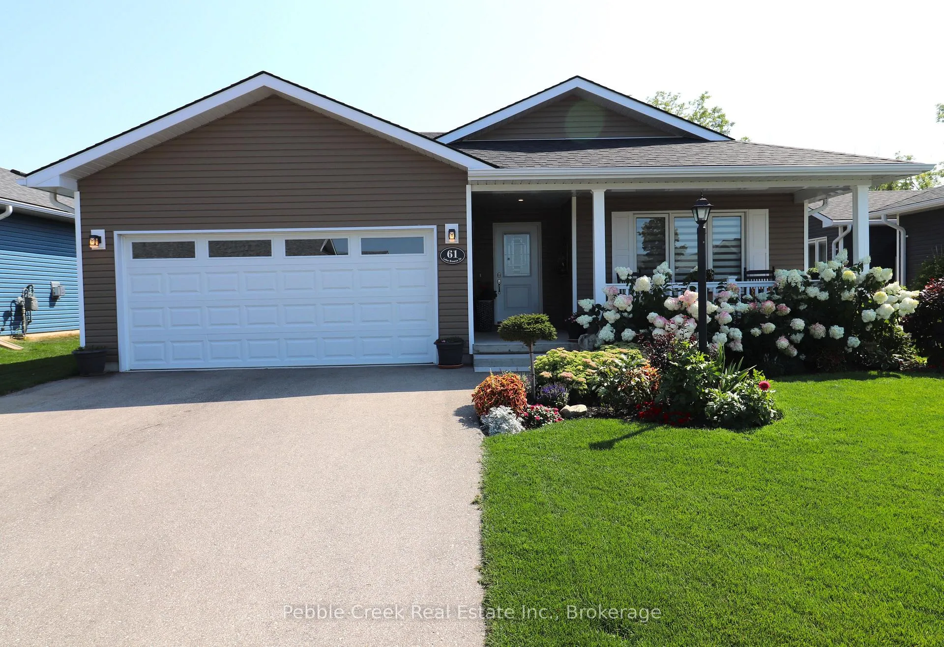 Front of 61 Lake Breeze Drive