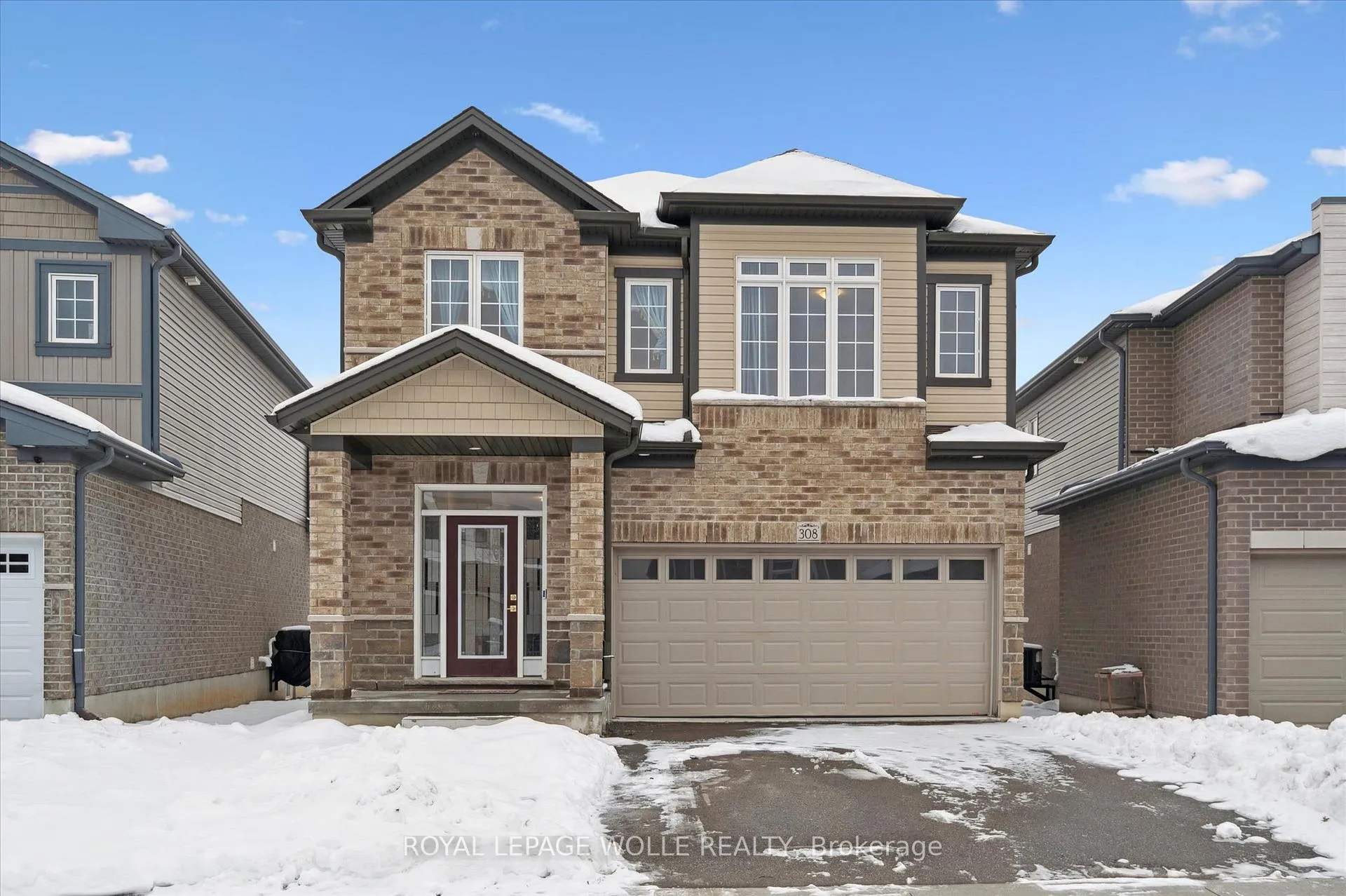 Front of 308 Freure Drive