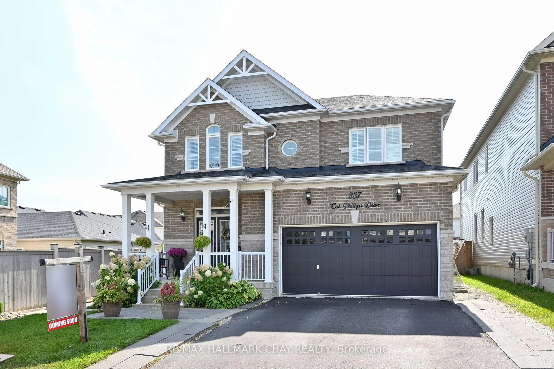 Front of 337 Col. Phillips Drive