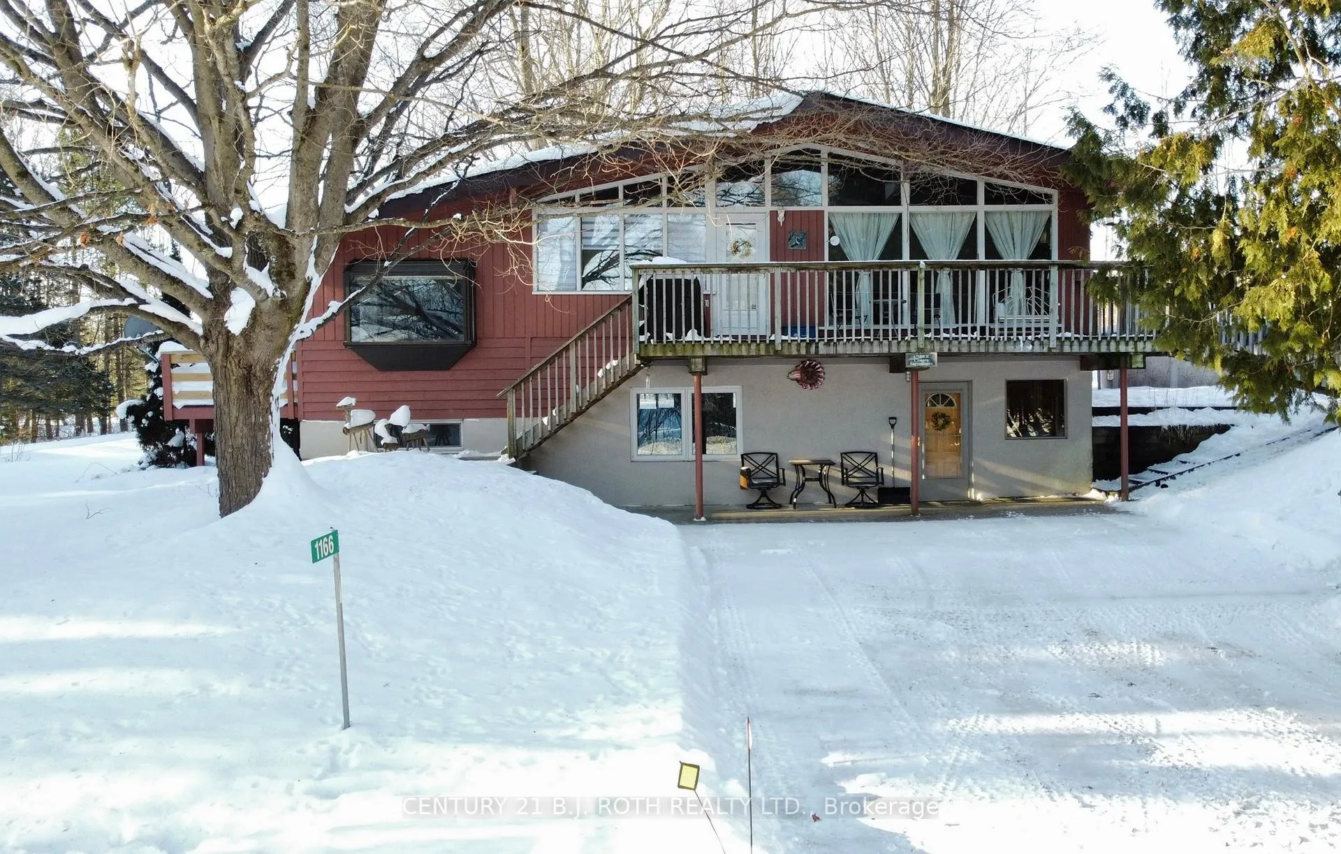 Front of 1166 Gill Road