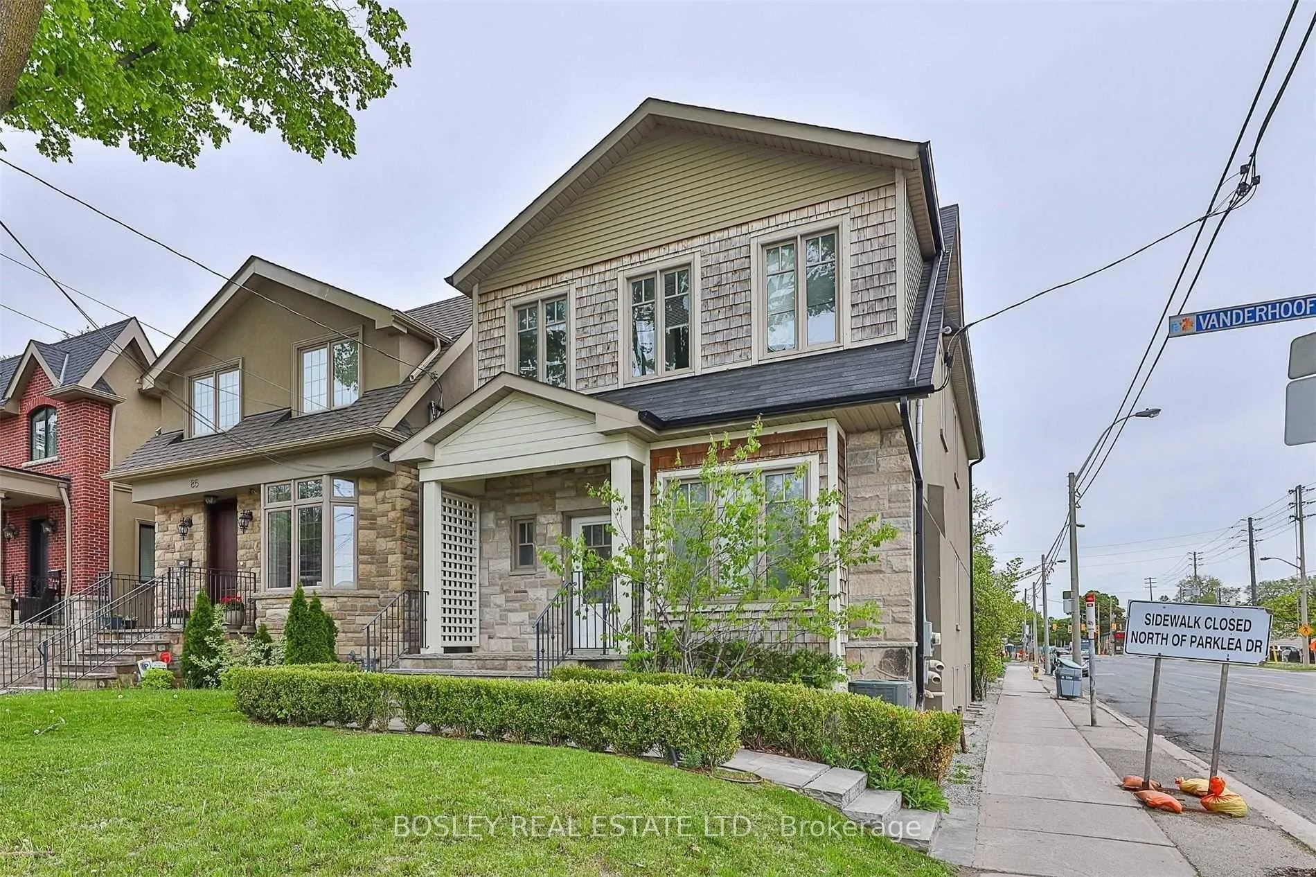 Front of Unit Upper, 88 Vanderhoof Avenue