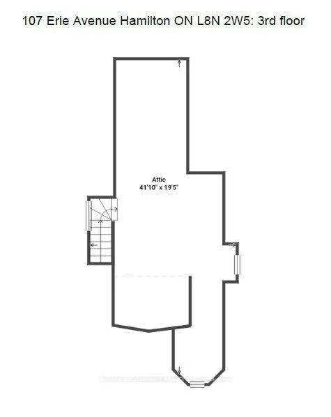 Photo 15 of Unit UPPER, 107 Erie Avenue, Hamilton, Stinson — HOMEH