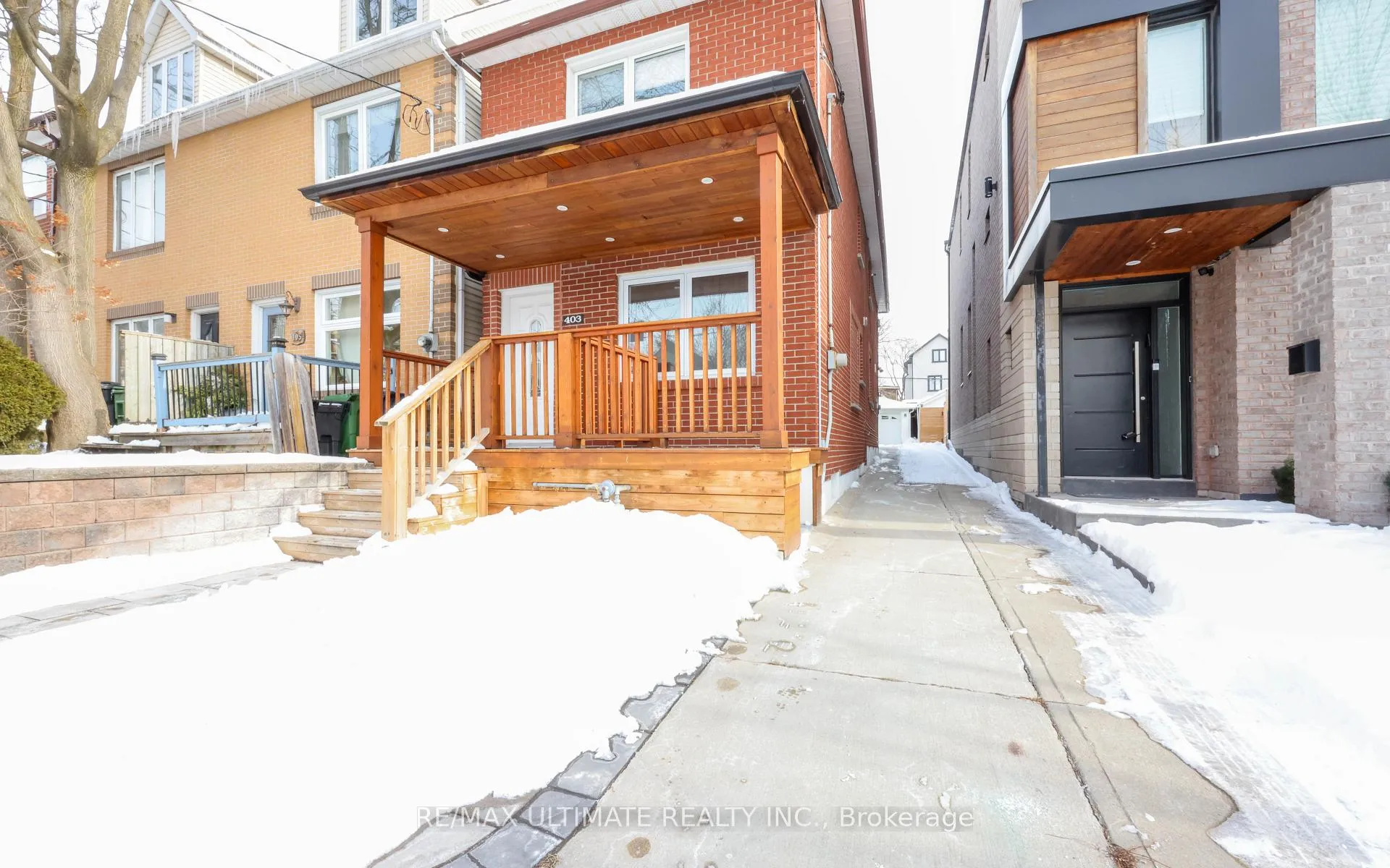 Front of Unit 2, 403 Winona Drive