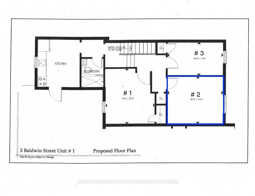 Photo 2 of Unit 2-2F, 3 Baldwin Street, Toronto, Kensington-Chinatown — HOMEH