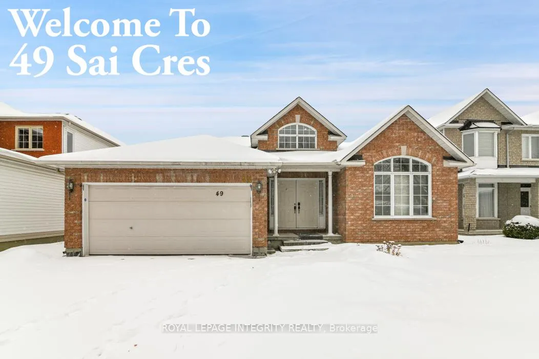 Photo 1 of 49 Sai Crescent, Ottawa, Hunt Club Park — HOMEH