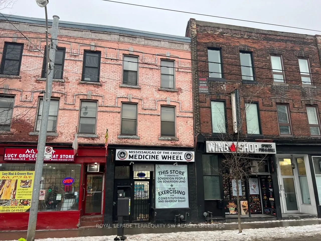 Front of Unit 6, 213 Queen Street E