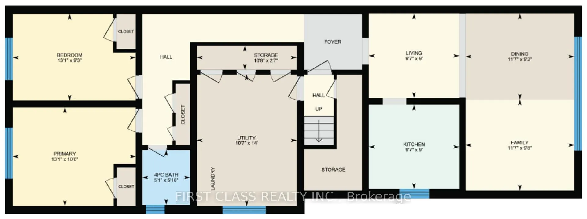 Front of Unit 1, 119 Hillsdale Avenue E