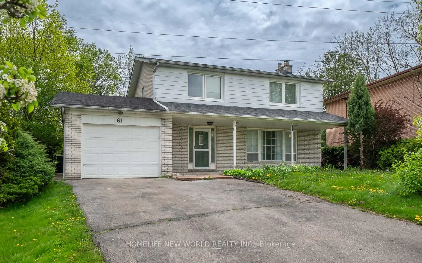 Front of Unit Bsmt, 61 Snowcrest Crescent