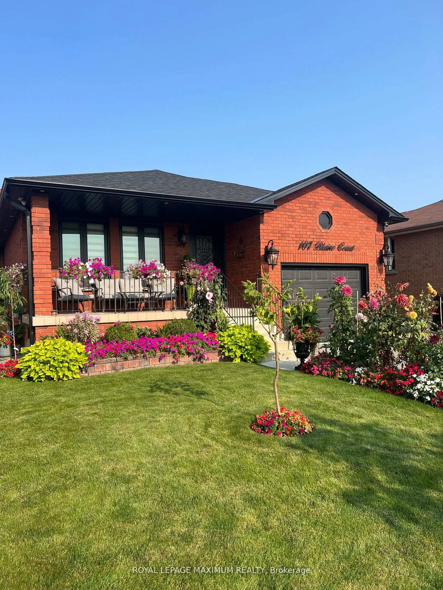Front of 107 Blaine Court
