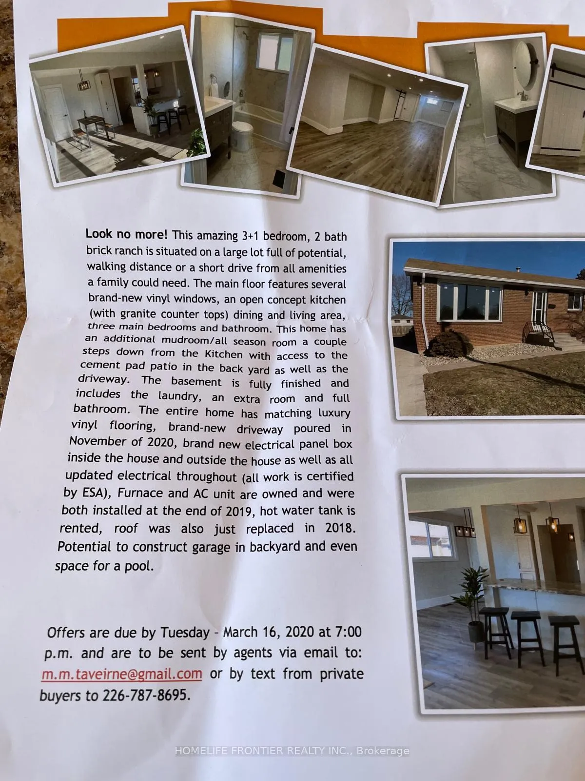 Photo 7 of 2880 Rivard Avenue, Windsor — HOMEH