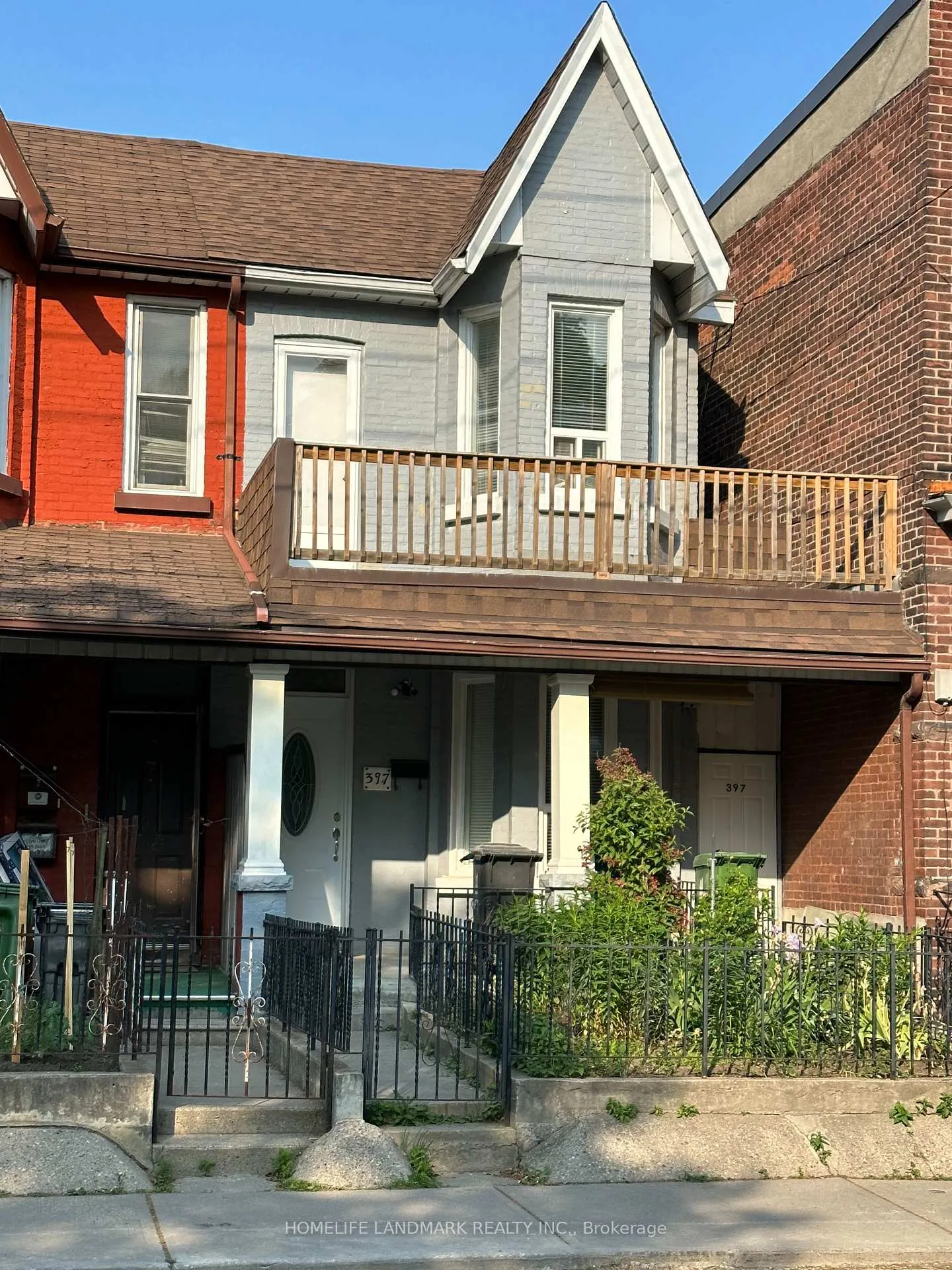 Front of Unit B, 397 Brock Avenue