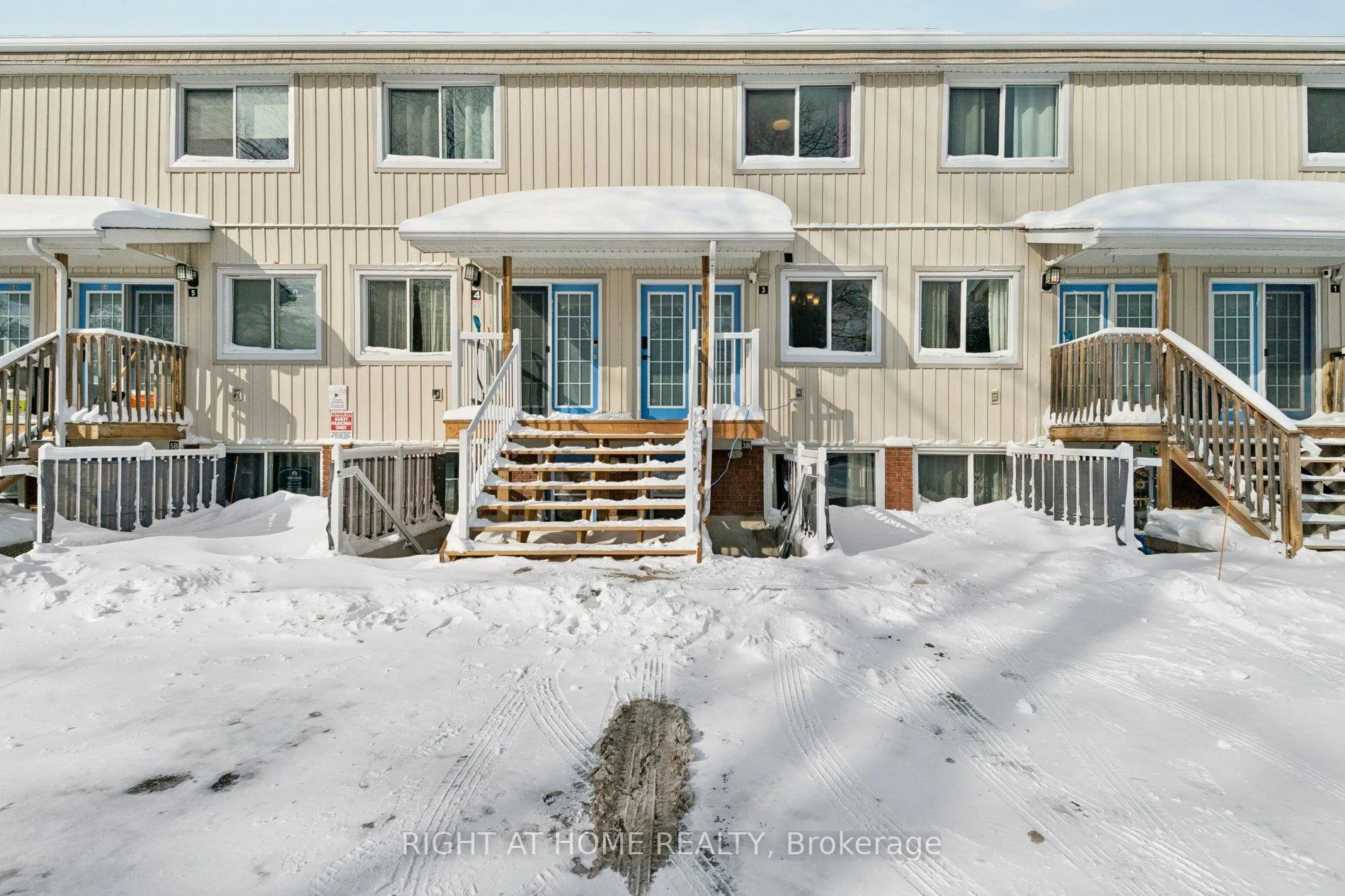 Front of Unit 3, 734 Shore Lane