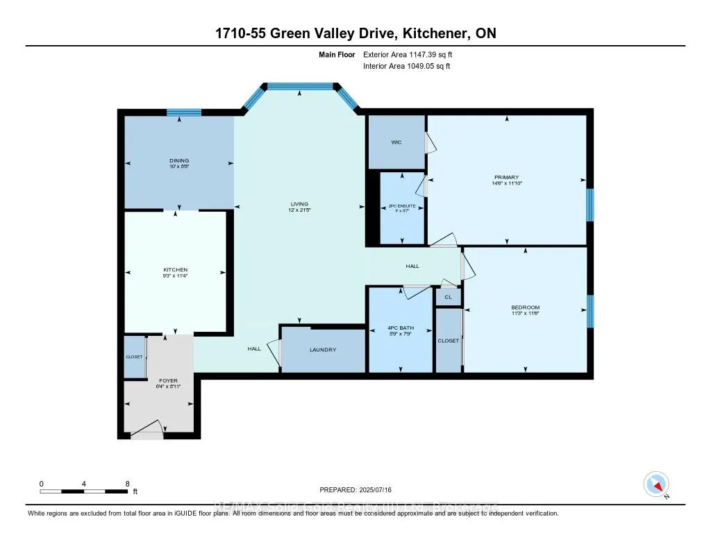 Photo 31 of Unit 1710, 55 Green Valley Drive, Kitchener — HOMEH