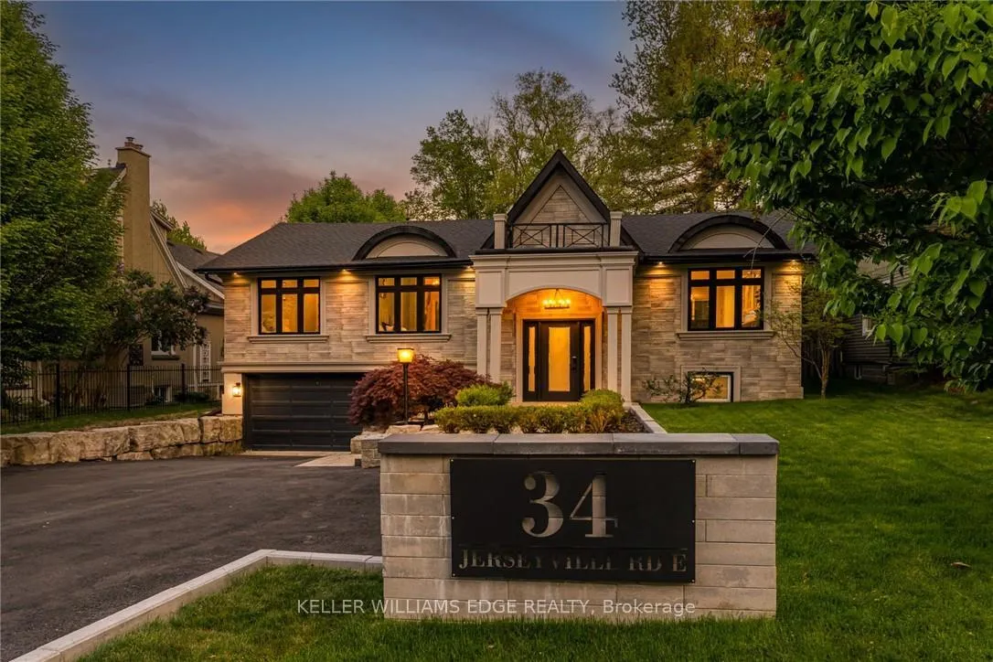 Front of 34 Jerseyville Road E