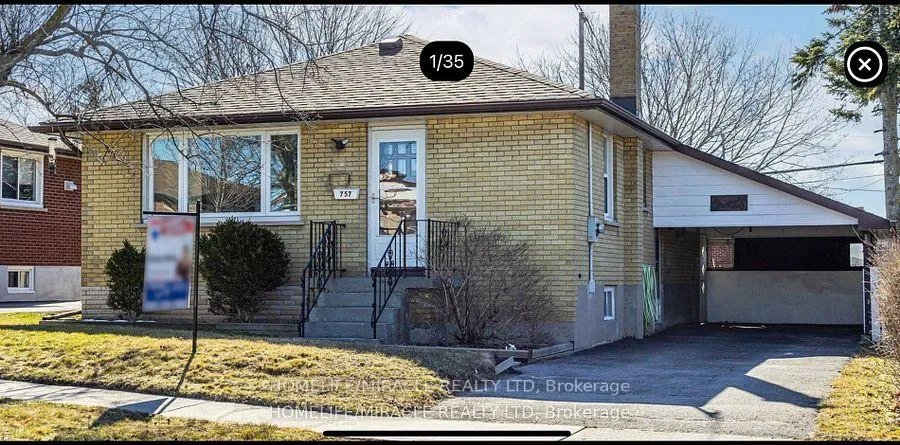 Front of Unit Basement, 757 Phillip Murray Avenue